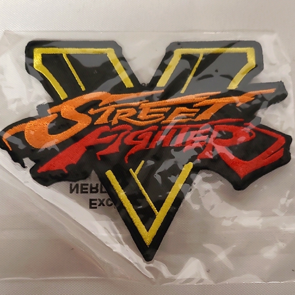 Nerd Block Fans Of Video Games Street Fighter V Patch (103)